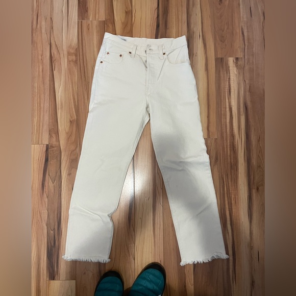 LEVIS JEANS wmn’25 CREAM color - Picture 4 of 4